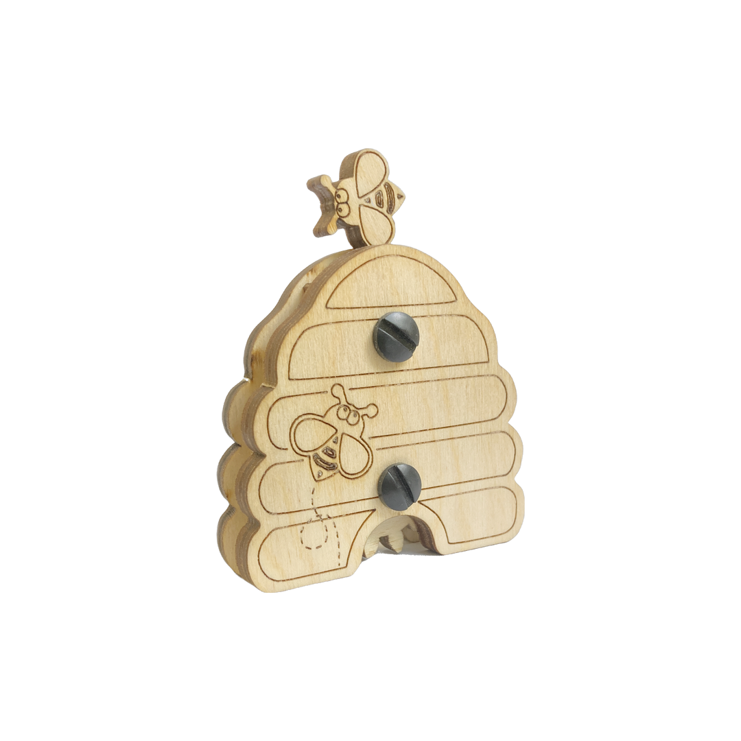 Wooden 3D Puzzle Toy - Insects: Beehive w/ Bees