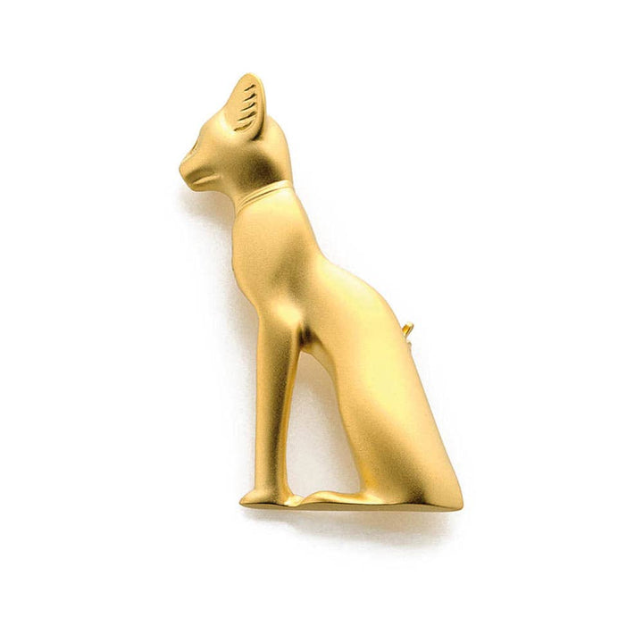 Egyptian Sacred Cat Brooch - Bastet Goddess