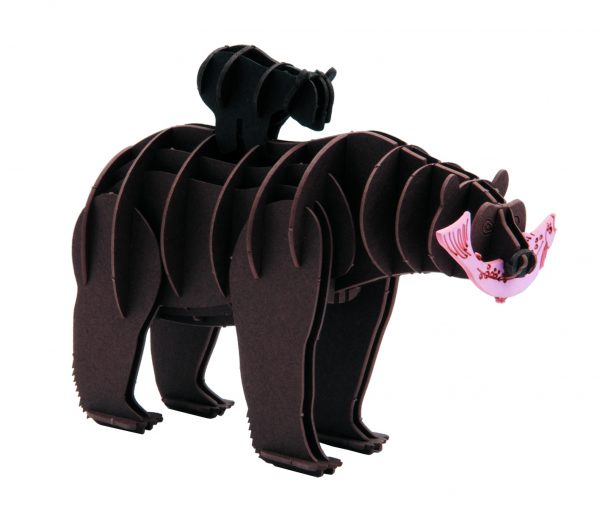 3D Paper Model "Bear"