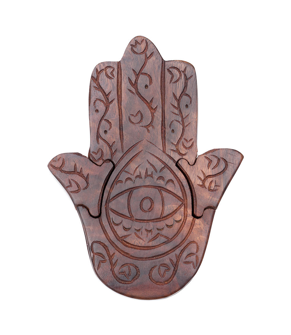 Hamsa Puzzle Box