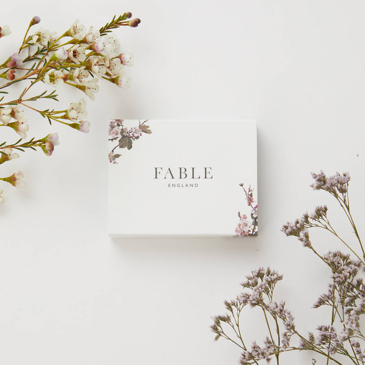 FABLE Enamel Flying Robin Brooch
