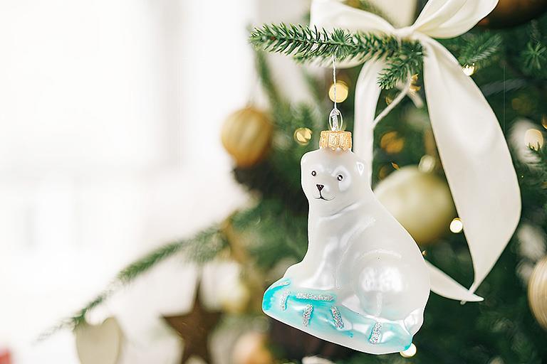 Polar Bear Cub Ornament