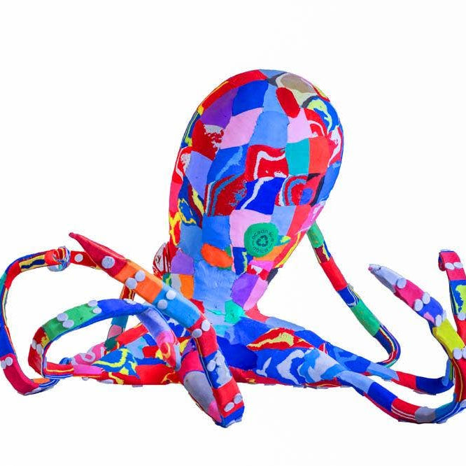 Octopus Flip Flop Sculpture - Medium