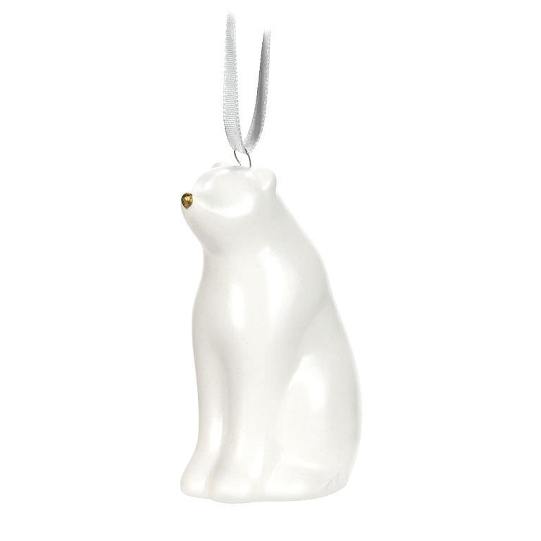 Modern Polar Bear Ornament