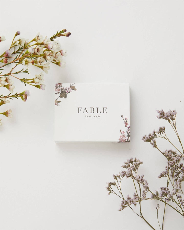 FABLE Hibiscus & Pearl Earrings