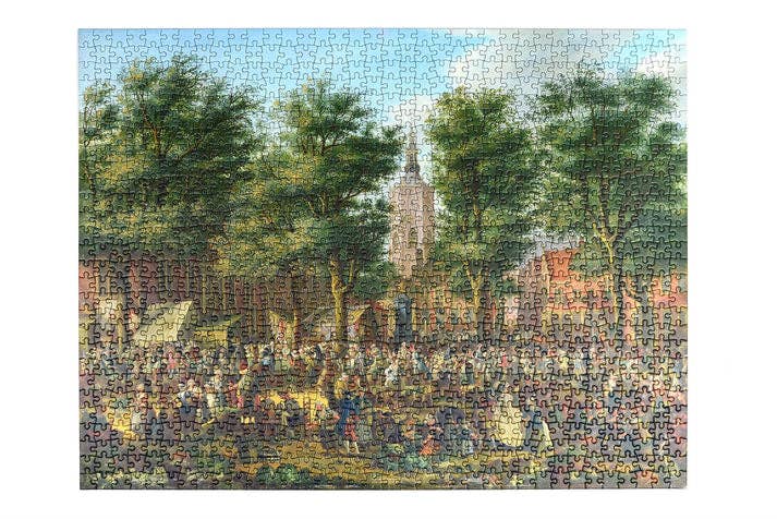 The Grote Markt - National Gallery 1000 Piece Jigsaw Puzzle