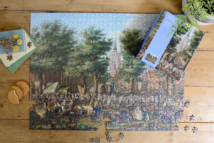 The Grote Markt - National Gallery 1000 Piece Jigsaw Puzzle