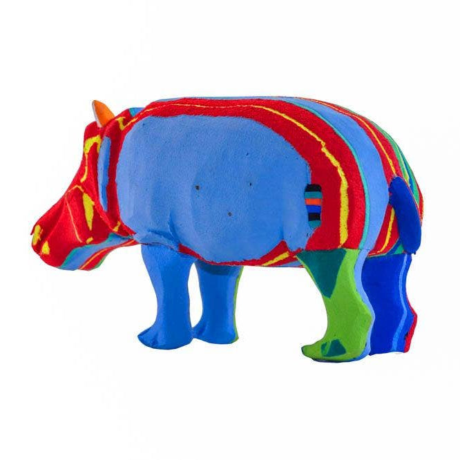 Hippo Flip Flop Sculpture - Medium