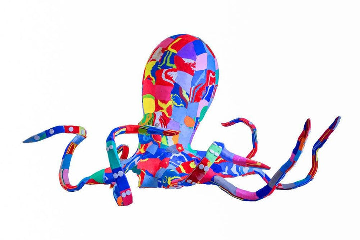 Octopus Flip Flop Sculpture - Medium