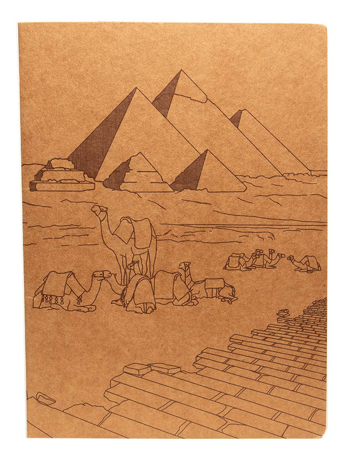 Egyptian Pyramids Sketchbook - 6" x 8"