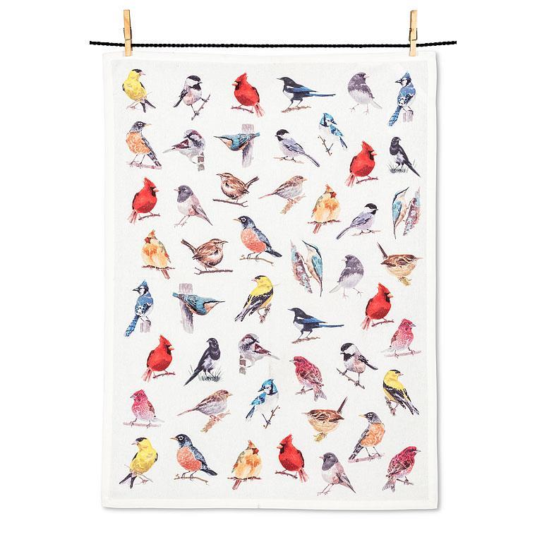 Serviette de cuisine oiseaux d’Amérique du Nord