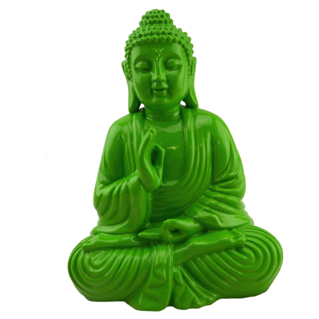 Colourful Buddha - Green