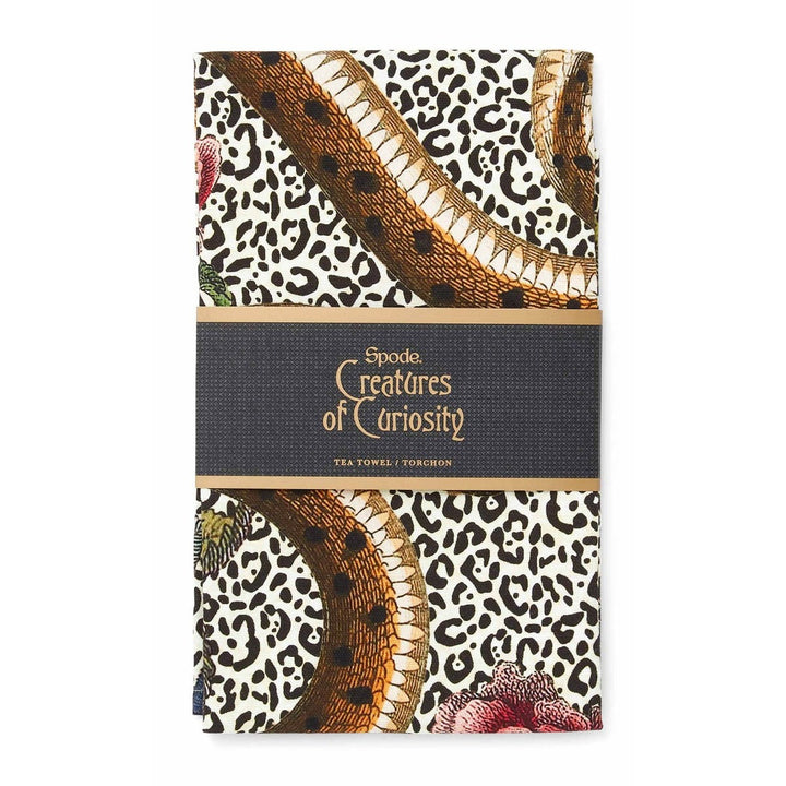Creatures of Curiosity Animal Print Tea Towel