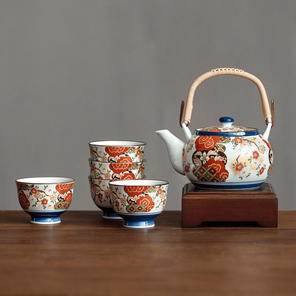 Japanese Imari Series Handcrafted Tea Set - Sakura – ROM Boutique
