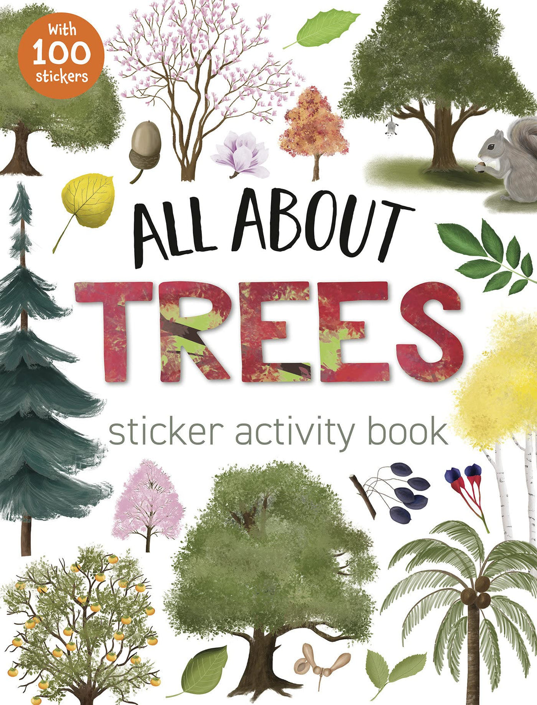 Tout sur les arbres Livre d'activités avec autocollants