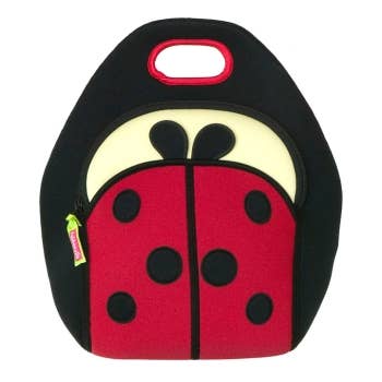DabbaWalla Machine Washable Insulated Lunch Bag, Ladybug