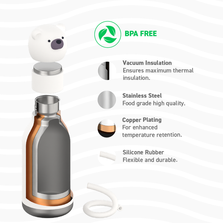 Polar Bear Bestie Bottle