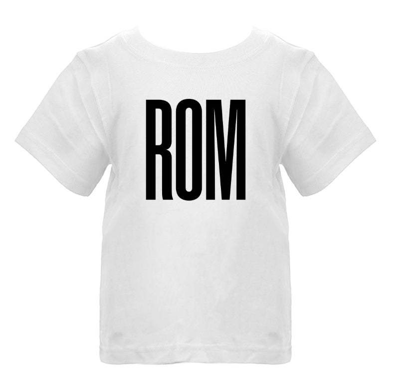 Tee-shirt Enfant ROM Art, Culture, Nature, Blanc