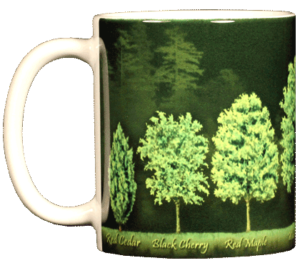Trees Ceramic Mug