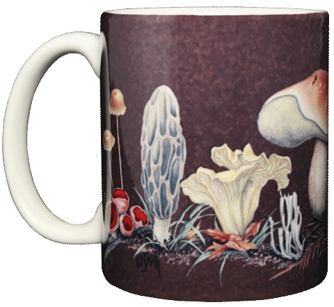 Mushrooms Ceramic Mug