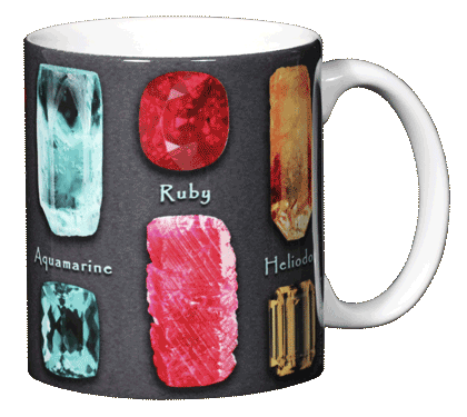 Gem Stones Ceramic Mug