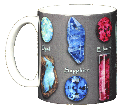 Gem Stones Ceramic Mug