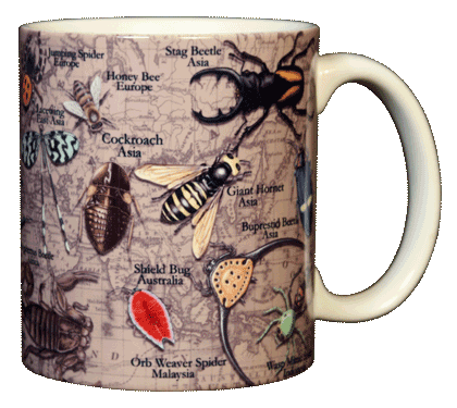 Mug en céramique Insectes Etc.