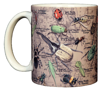 Mug en céramique Insectes Etc.