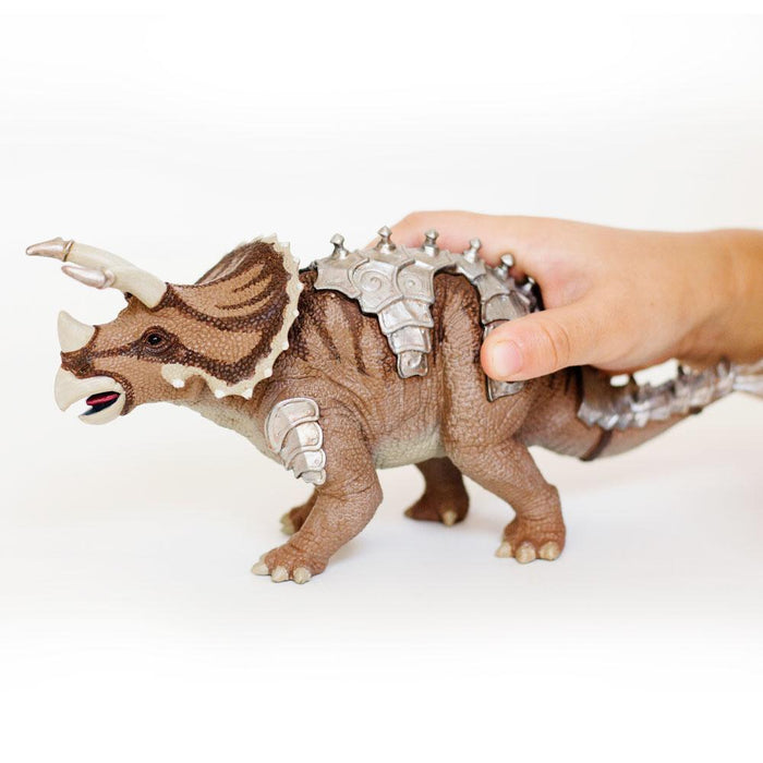 Armored Triceratops Toy