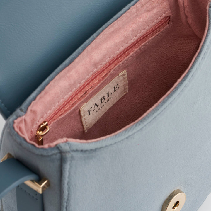 FABLE Blue Tit Saddle Purse