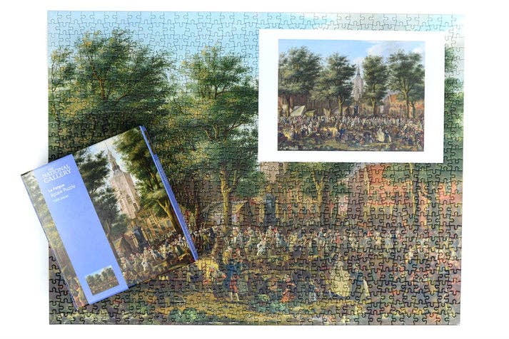 The Grote Markt - National Gallery 1000 Piece Jigsaw Puzzle