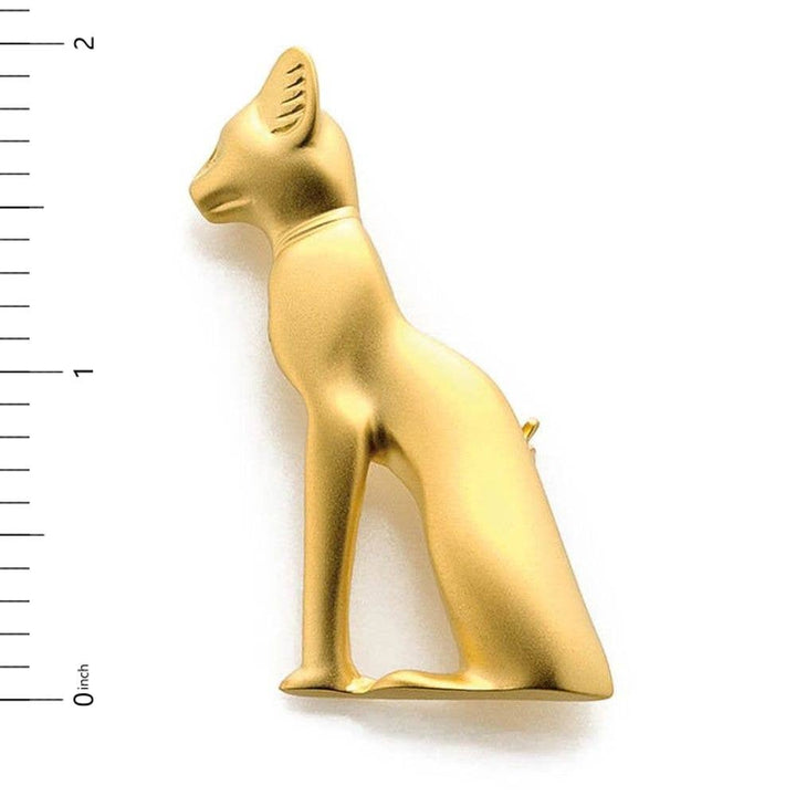 Egyptian Sacred Cat Brooch - Bastet Goddess