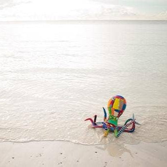 Octopus Flip Flop Sculpture - Medium