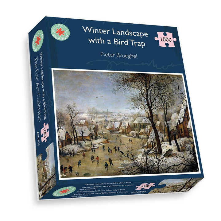 Winter Landscape with a Bird Trap - 1000 pc. Jigsaw Puzzle