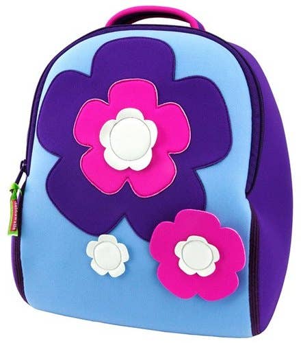 Dabbawalla Machine Washable Preschool Backpack, Flower Power