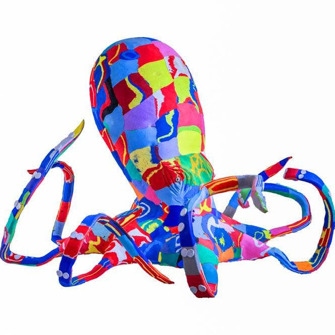Octopus Flip Flop Sculpture - Medium