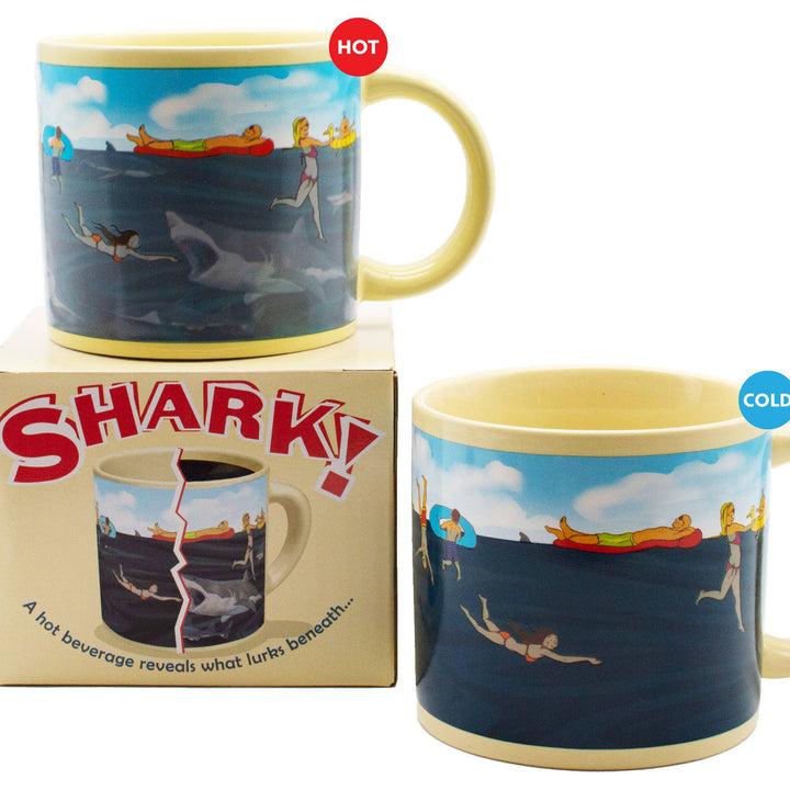 Shark! Heat-Changing Coffee Mug