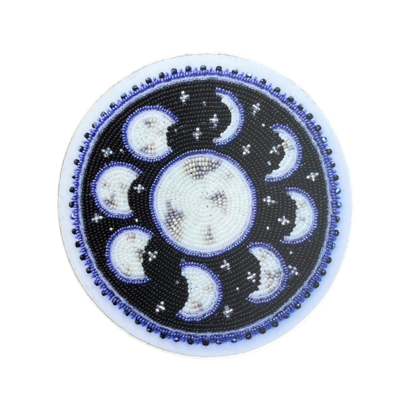 Autocollant de phase de lune par Blu Hummingbird