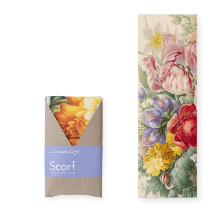 Flower Still Life, Henstenburgh Scarf