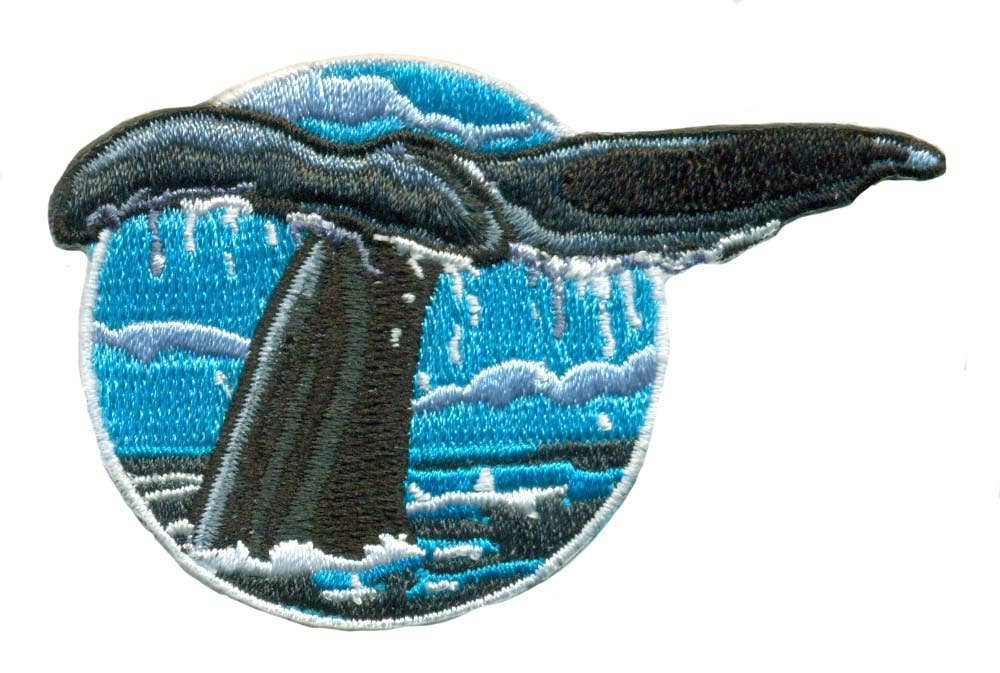 Écusson Thermocollant Queue de Baleine