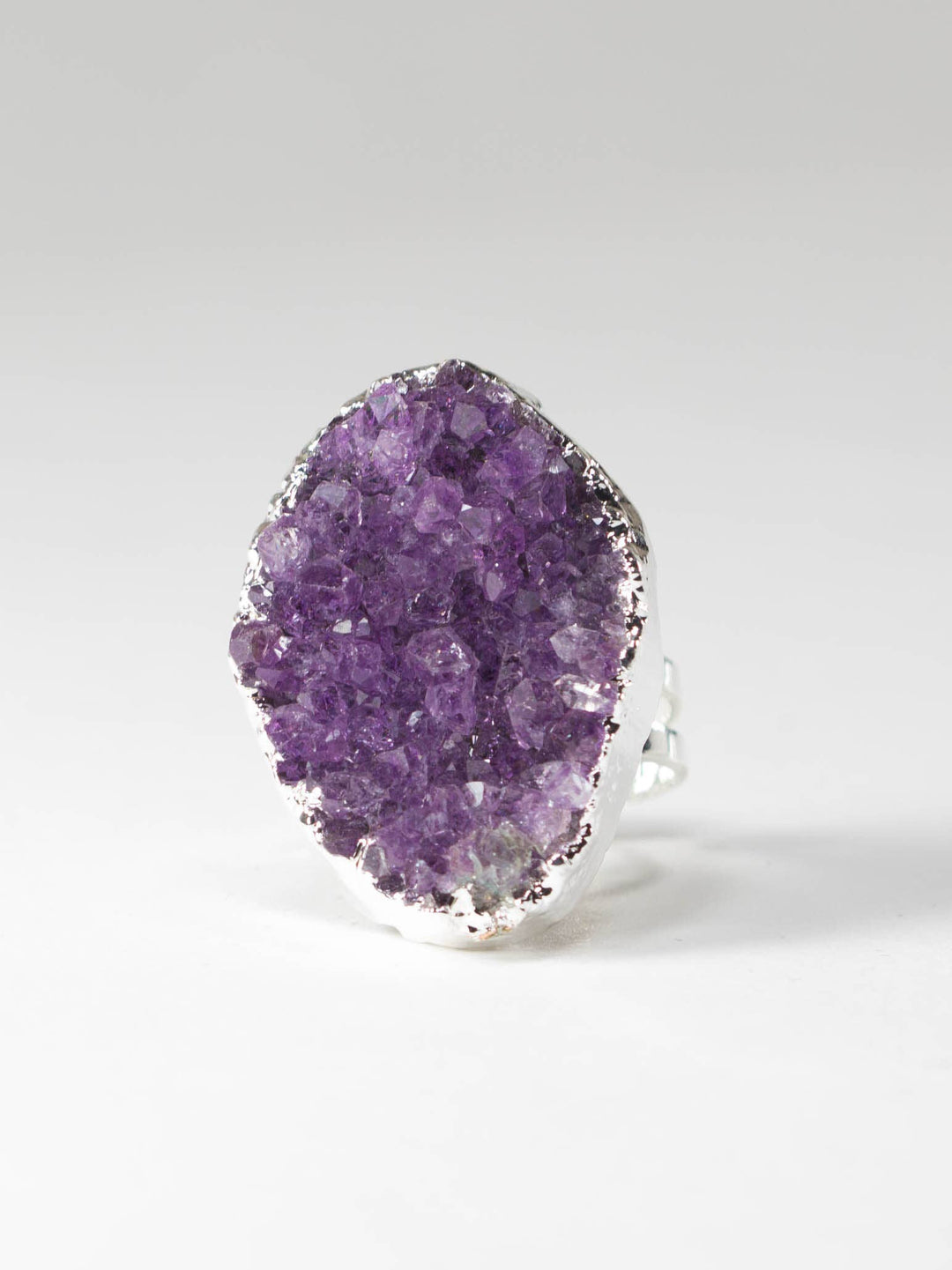 Bague Druze Améthyste Argent