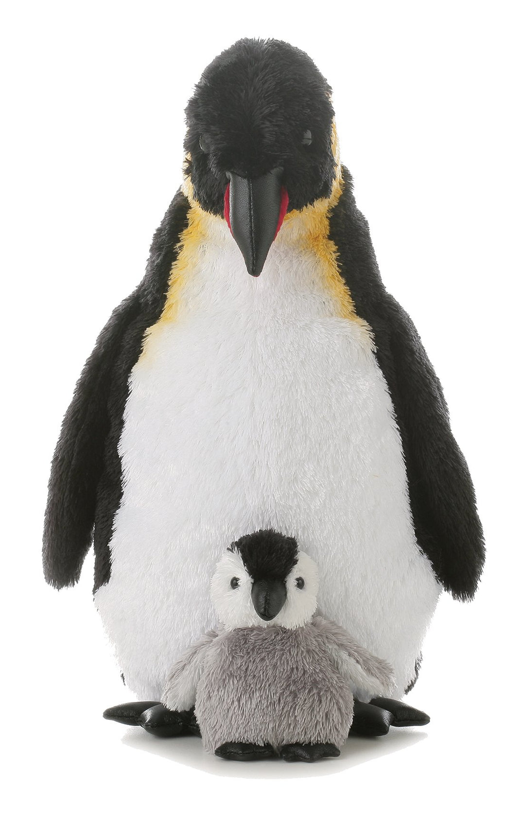 Peluche - Manchot Empereur avec Bébé