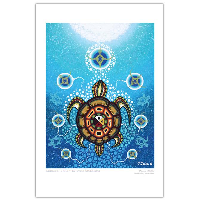 Art Card - Medicine Turtle