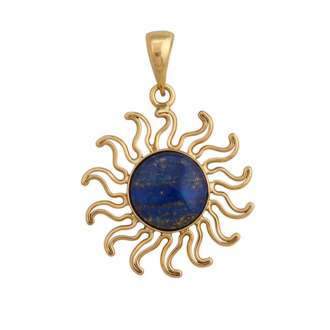 Pendentif Alchemia Lapis Lazuli Soleil