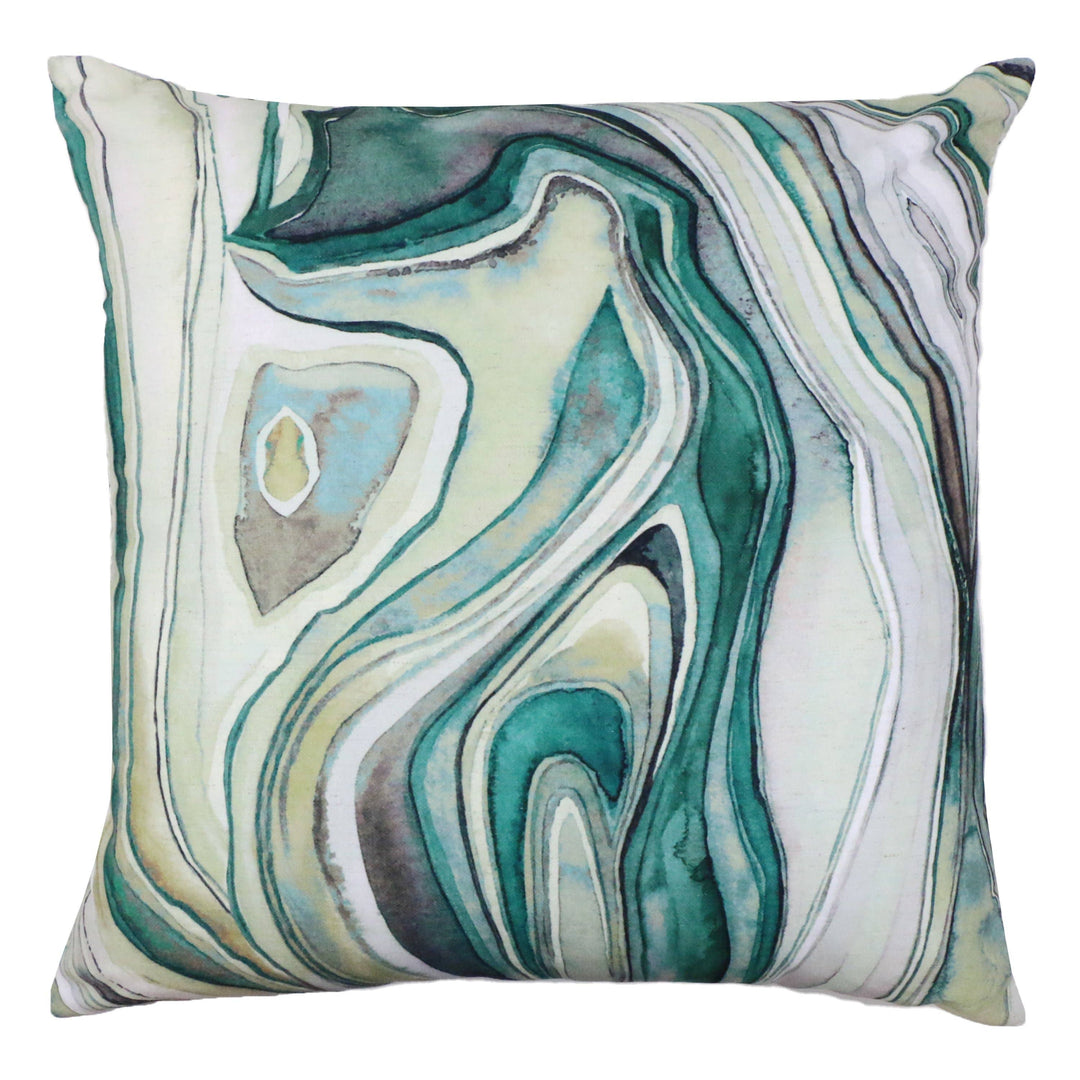 Eva Pillow - Emerald & Jade