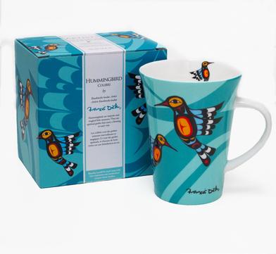 Tasse en porcelaine Francis Dick Colibri