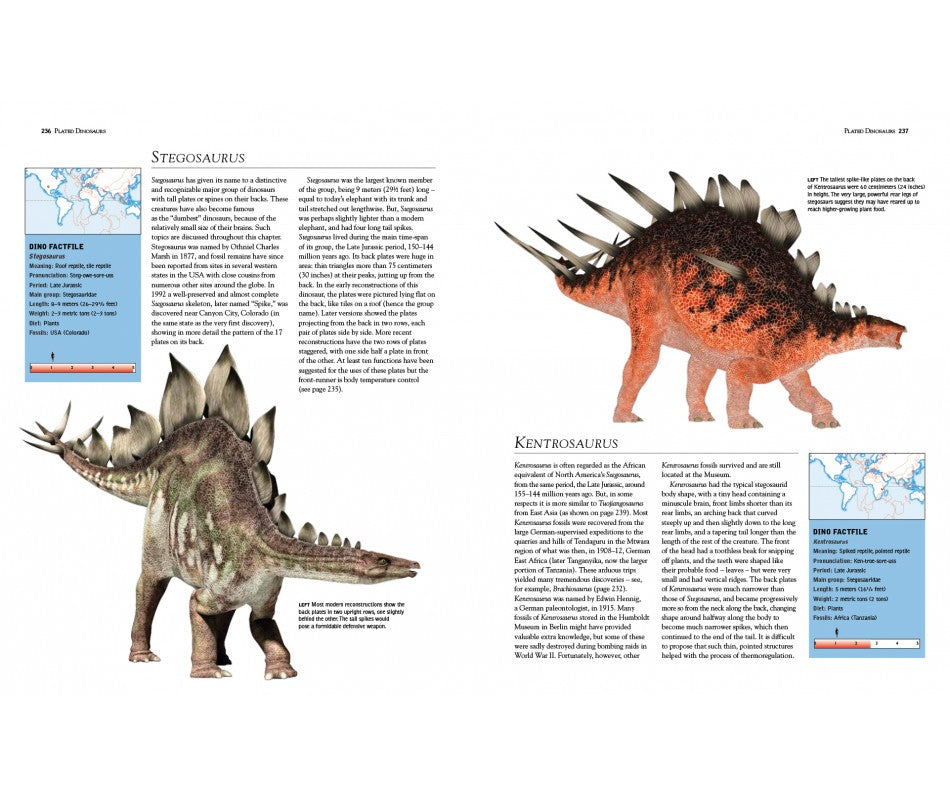 Dinosaurus: The Complete Guide to Dinosaurs