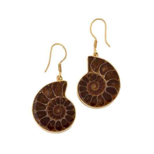 Alchemia Ammonite Earrings