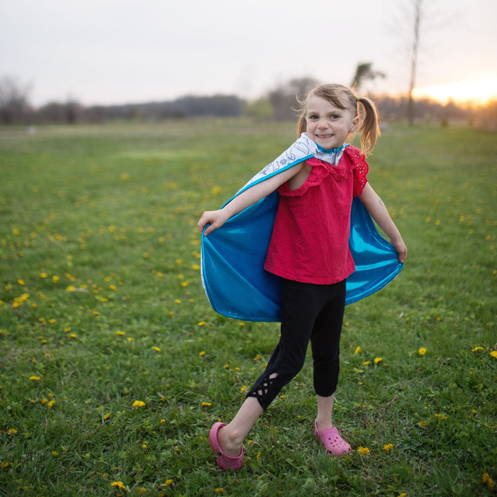 Colour-A-Cape Around the World-Size 4-7
