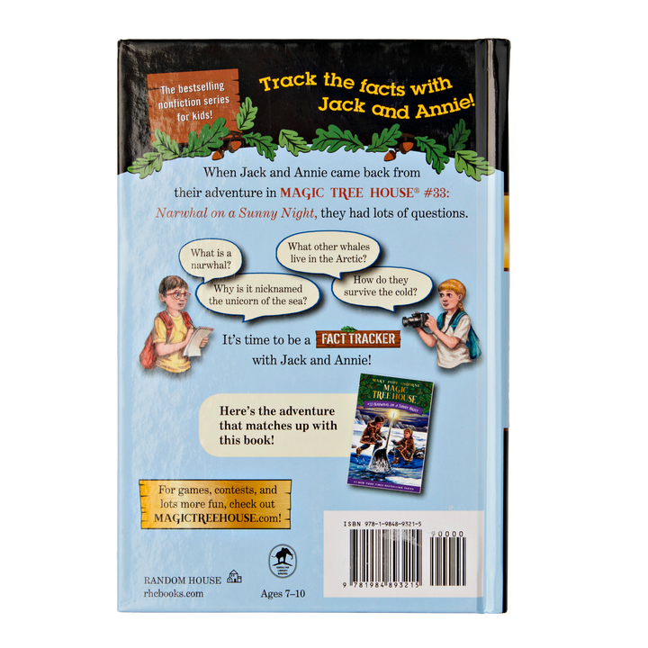 Narvals et autres baleines (Magic Treehouse Fact Tracker)